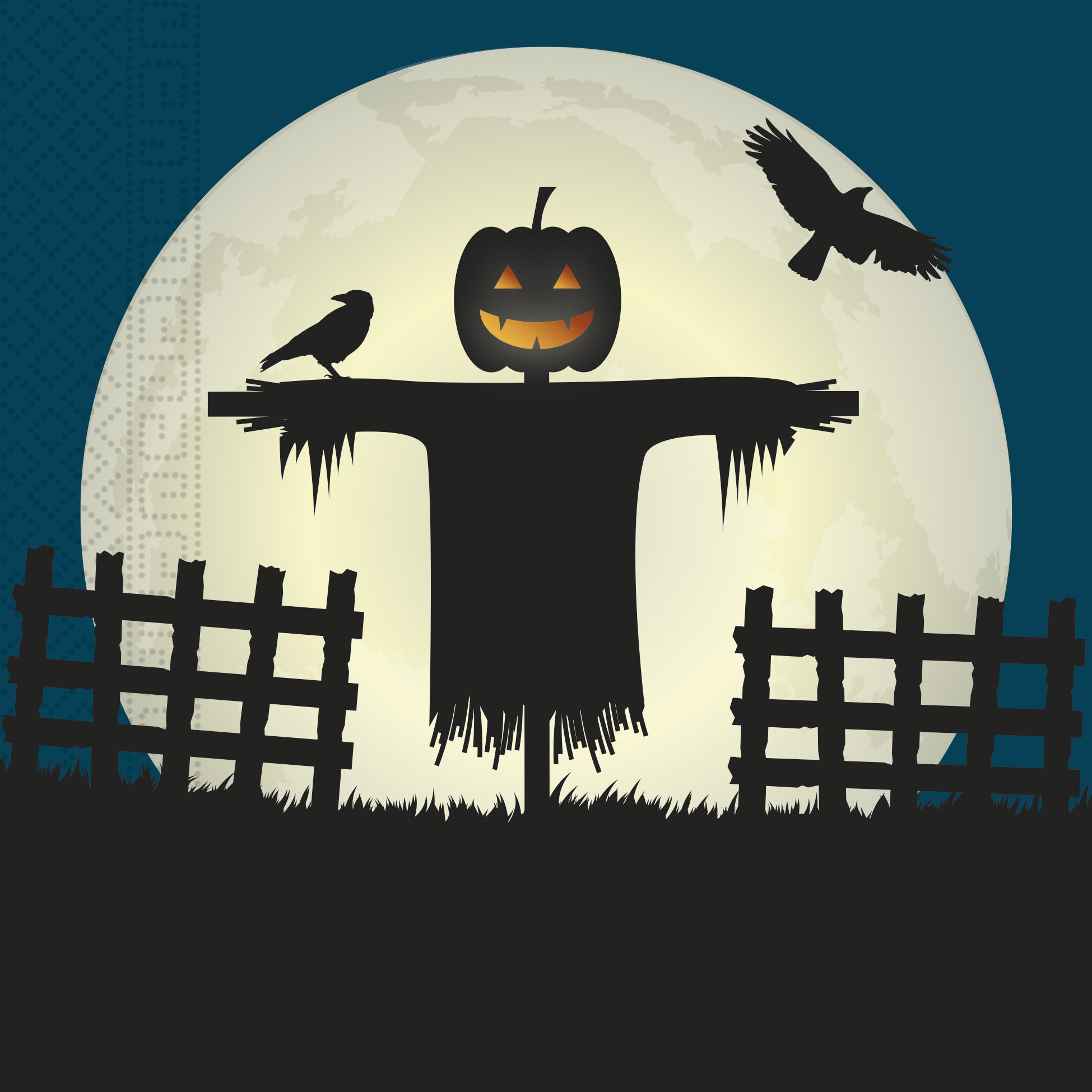 Halloween Scary Moon