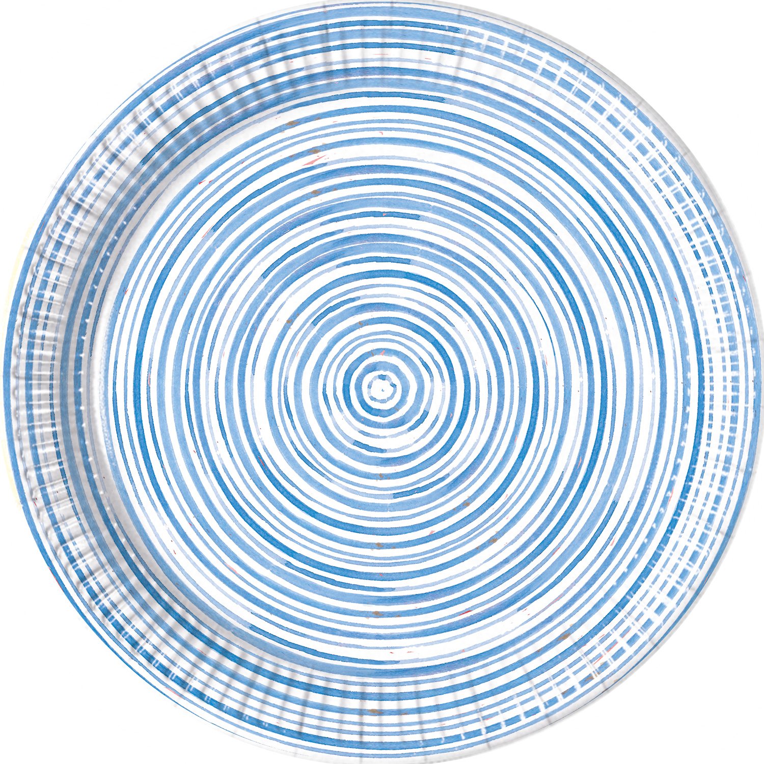 Blue Circles - Compostable