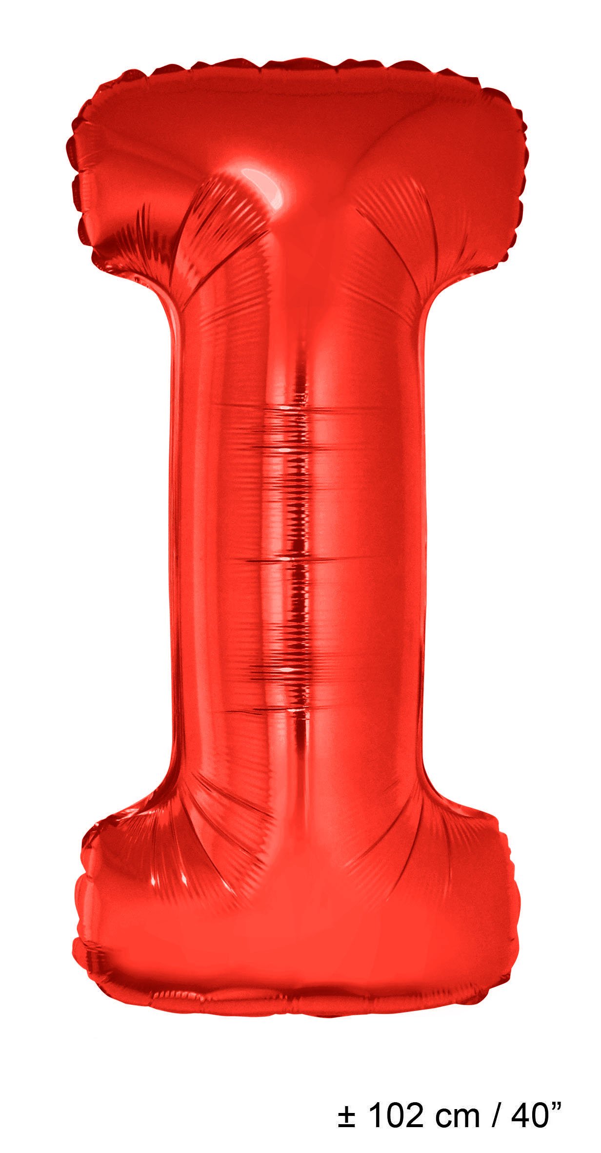 Folienballons mit Buchstaben Rot 40"(102 cm)